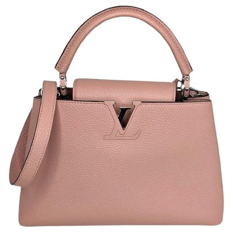 Louis Vuitton Magnolia Taurillion Capucines PM Satchel 